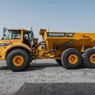 2019 volvo A40G dump truck Left Side Image