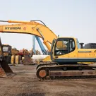 2020 Hyundai 480LC-9S Track Excavator Left Side View