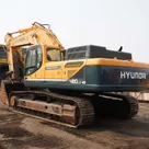 2020 Hyundai 480LC-9S Track Excavator Rear Left Side View