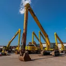 2020 Komatsu PC850-8R1 Long Boom Excavator Front Left View