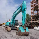 2021 Kobelco SK350LC-10 Track Excavator Front Right View