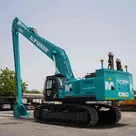 2022 Kobelco SK850LC Long Boom Excavator Rear Left View - EX-0518