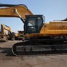 2022 Cat 395 Track Excavator Left Side View