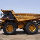 2022 Cat 777E Off-Road Dump Truck-left side view