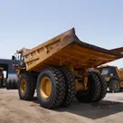 2022 Cat 777E Off-road Dump Truck-Rear left view