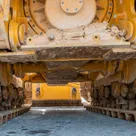 2022 Cat Bulldozer Under Carriage View