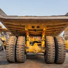 2022 Caterpillar 777 Rigid Dump Truck Rear View