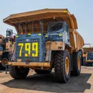 2022 Caterpillar 777E Rigid Dump Truck Front Left VIew