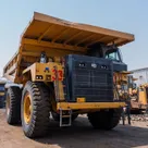 2022 Caterpillar 777E Rigid Dump Truck Front Right View