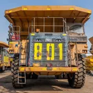 2022 Caterpillar 777E Rigid Dump Truck Front View