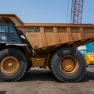 2022 Caterpillar 777E Rigid Dump Truck Left Side View