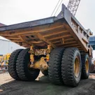 2022 Caterpillar 777E Rigid Dump Truck Rear Right View