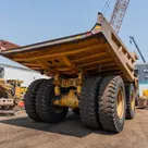 2022 Caterpillar 777E Rigid Dump Truck Right Rear View