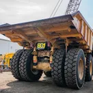 2022 Caterpillar 777E Rigid Dump Truck Right Rear View