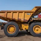 2022 Caterpillar 777E Rigid Dump Truck Right Side View