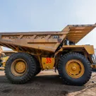 2022 Caterpillar 777E Rigid Dump Truck Right Side View