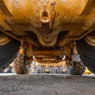 2022 Caterpillar 777E Rigid Dump Truck Under Carriage View