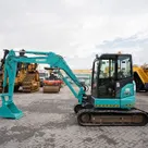 2022 Kobelco SK55SRX-6 Mini Excavator Left Side View