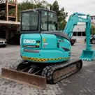 2022 Kobelco SK55SRX-6 Mini Excavator Rear Right View