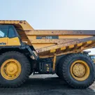 2022 Komatsu HD785-7 Rigid Dump Truck Left Side View