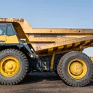 2022 Komatsu HD785-7 Rigid Dump Truck Left Side View