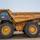 2023 Caterpillar 777 Rigid Dump Truck Left Side View
