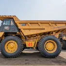 2023 Caterpillar 777 Rigid Dump Truck Left Side View