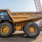 2023 Caterpillar 777 Rigid Dump Truck Left Side View