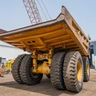 2023 Caterpillar 777 Rigid Dump Truck Rear Right View