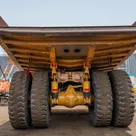 2023 Caterpillar 777 Rigid Dump Truck Rear View