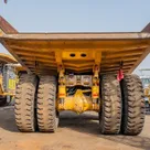 2023 Caterpillar 777 Rigid Dump Truck Rear View