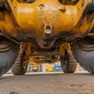 2023 Caterpillar 777 Rigid Dump Truck Under carriage View