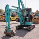 2023 Kobelco SK35SR-6 Mini Excavator Front Left View