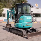 2023 Kobelco SK35SR-6 Mini Excavator Rear Left View
