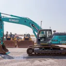 2023 Kobelco SK380XDLC-10 Track Excavator Left Side View
