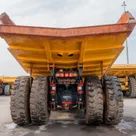 2024 Komatsu HD465-7EO Rigid Dump Truck Rear View