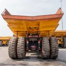 2024 Komatsu HD465-7EO Rigid Dump Truck Rear View