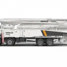Cifa K56C Concrete Pump Truck Left Side View