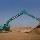 22-ton Excavators, Long Boom 14-meters for rent