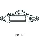 P35-101 (3T) TY 3T3J REAR LIFITING CYLINDER SEALING PACKAGE
