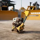 Sakai PF65 Reversible Plate Compactor 2005 rear left- Al Marwan Machinery