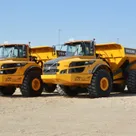 45-Ton Articulated Dump Trucks For Rent | Al Marwan