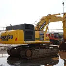 2016 Komatsu PC450-10 Track Excavator rear-left-view - Al Marwan