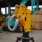 2024 Brand-New Jisung JSC JSB40BL Small-Range Box-Shaped Side-Type Hydraulic Rock Breaker Jackhammer Mini Excavator Backhoe Loader Attachment