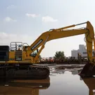 2016 Komatsu PC450-10 Track Excavator left-side-view - Al Marwan