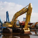 Komatsu PC450-8 Track Excavator 2016 front-left-view - Al Marwan Heavy Machinery