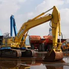 2016 Komatsu PC450-10 Track Excavator front-left-view- Al Marwan