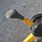 2003 Sakai PF65 Plate Compactor handle view - Al Marwan Machinery