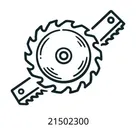 21502300 ABRASIVE MATERIALS CUTTING BLADE