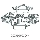 202990003044 BI-DIRECTIONAL HYDRAULIC LOCK